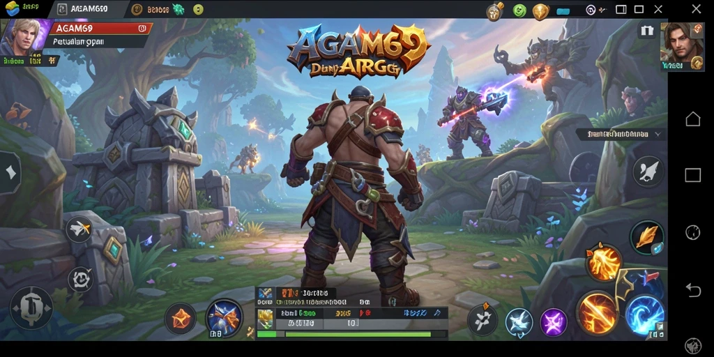 Tampilan gameplay AGAM69 yang menegangkan dan penuh aksi ARPG.