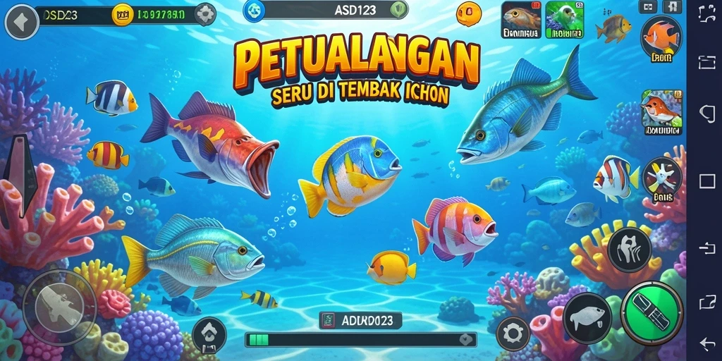 Penangkapan ikan seru dalam <strong>ASD123</strong> dengan grafis menakjubkan.