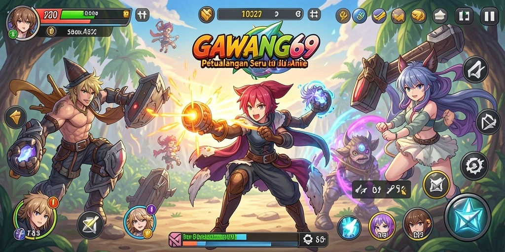 Tampilan menarik dari gameplay GAWANG69 yang penuh aksi.