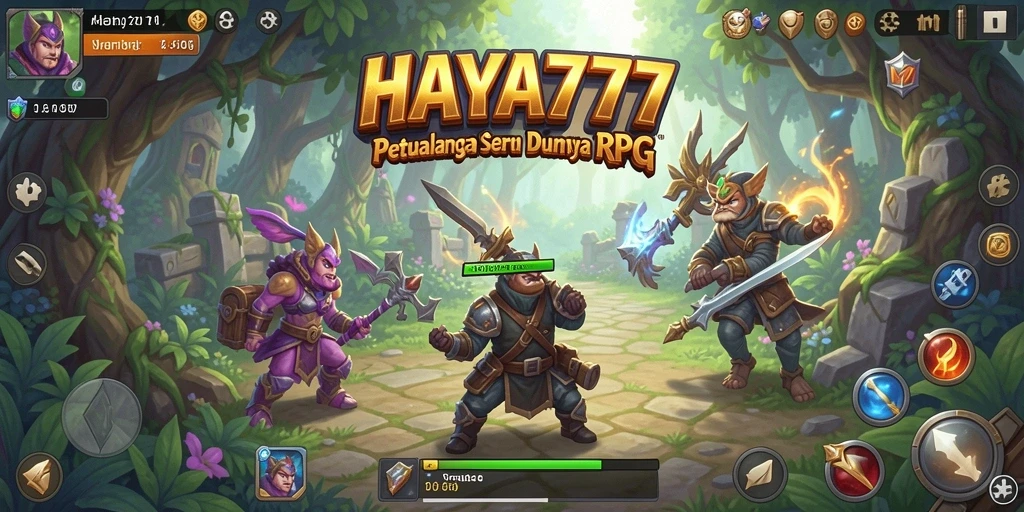 Tampilan menarik dari gameplay HAYA777 yang penuh aksi RPG.