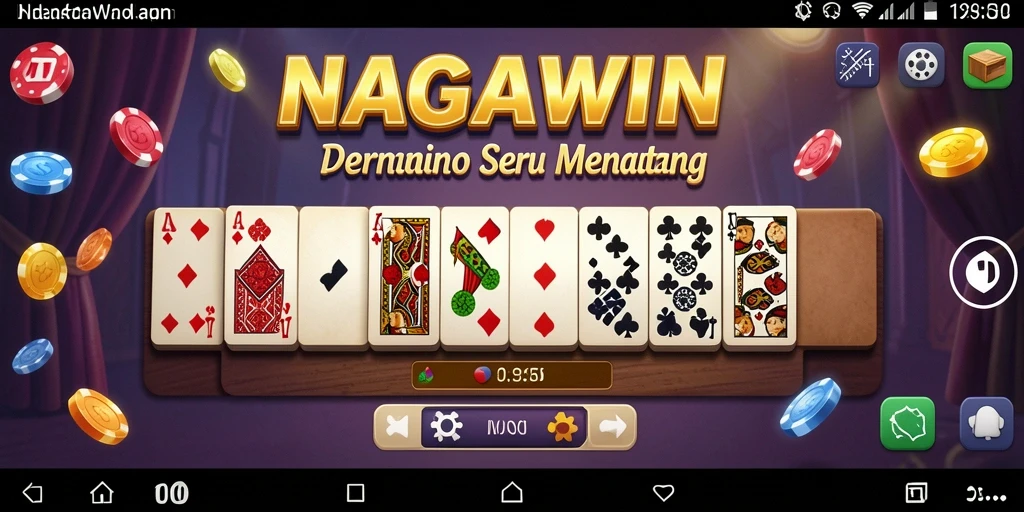 Tampilan gameplay Domino yang seru dan interaktif.