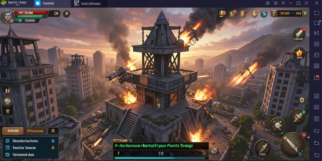 Tampilan gameplay <strong>PETIR388</strong> yang intens dan penuh strategi Tower Defense.