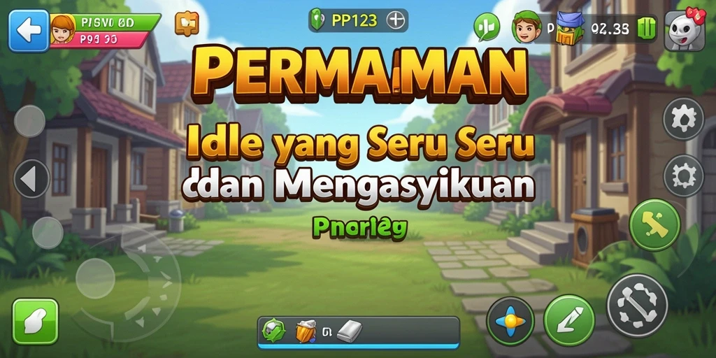 Tampilan gameplay PP123 yang menawan dan interaktif.
