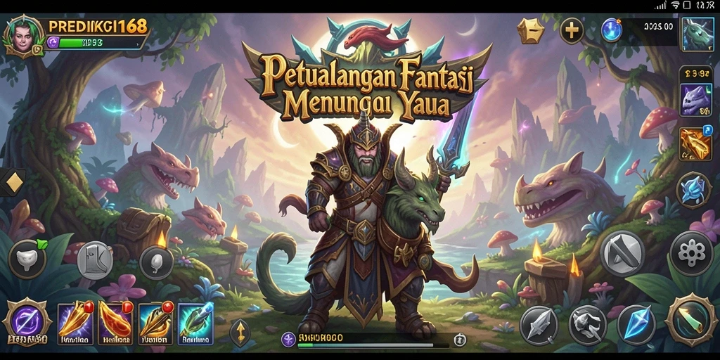Tangkapan layar gameplay PREDIKSI168 yang menunjukkan karakter dan lingkungan.